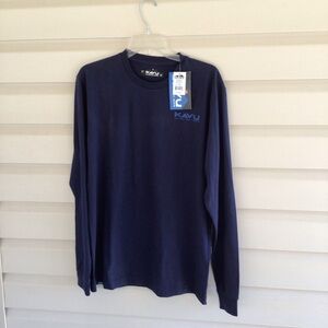 NWT KAVU MENS LONG SLEEVE TEE SZ M